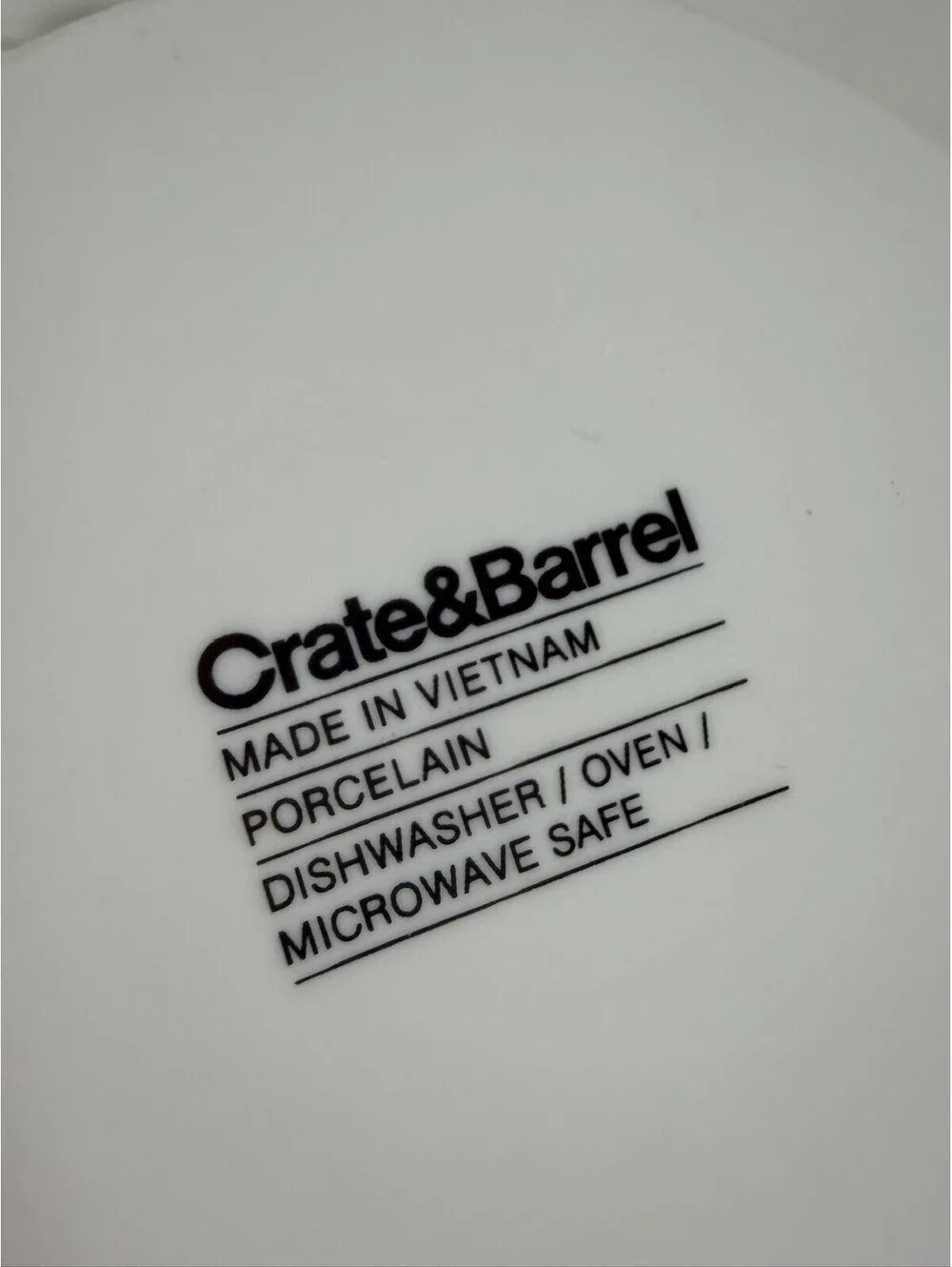 Crate & Barrel Porcelain Fluted Ramekins Set of 3 White Kitchenware S-17